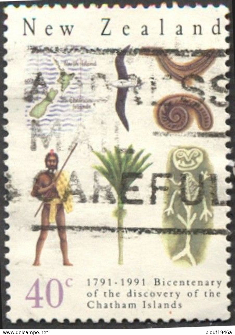 Pays : 362,1 (Nouvelle-Zélande : Dominion Britannique) Yvert Et Tellier N° :  1100 (o) - Used Stamps