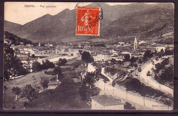 ALPES MARITIMES - Sospel - Vue Generale - Sospel