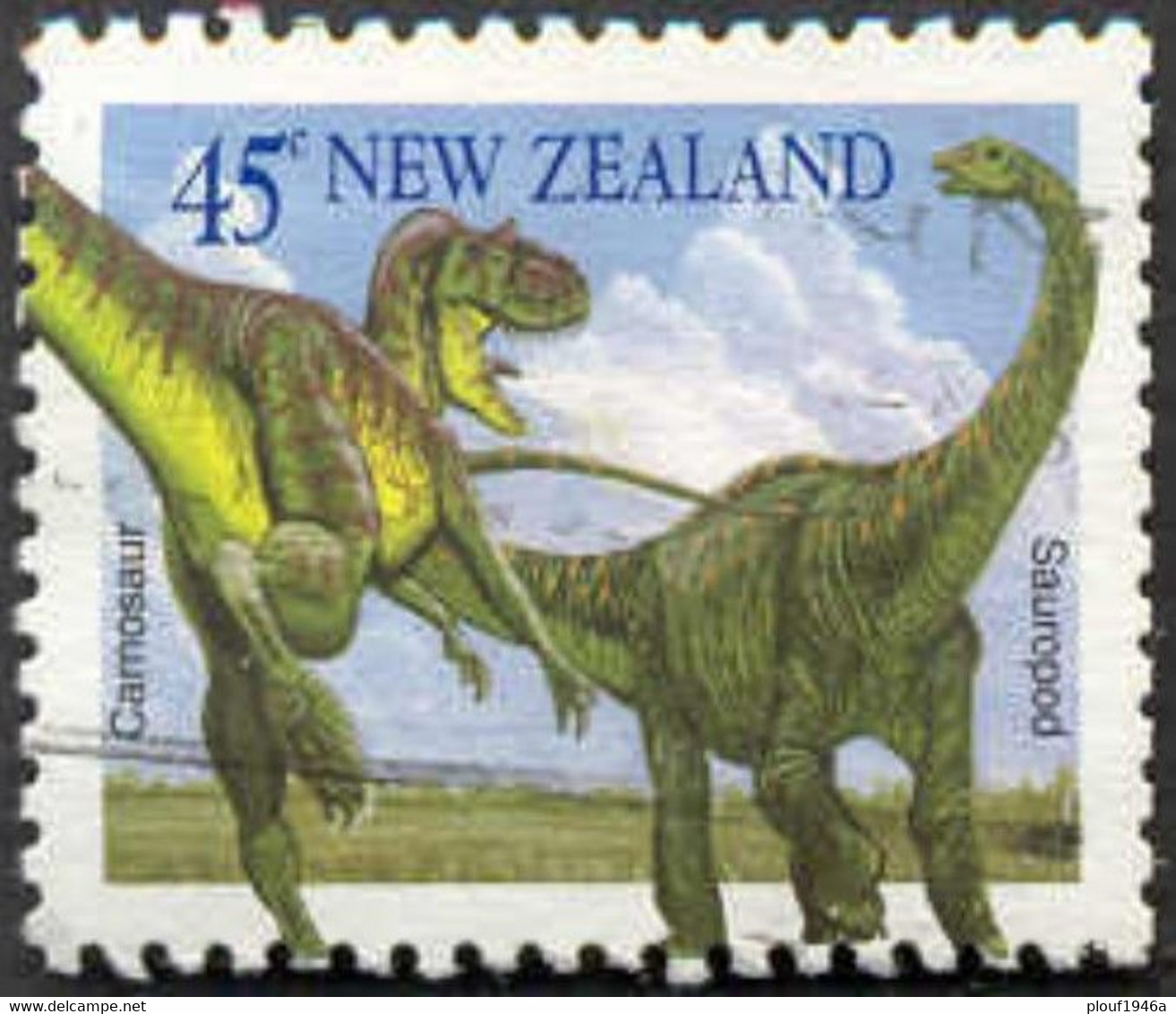 Pays : 362,1 (Nouvelle-Zélande : Dominion Britannique) Yvert Et Tellier N° :  1252 (o) - Used Stamps