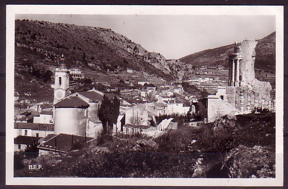 ALPES MARITIMES - La Turbie - L(eglise Et La Tour D'Auguste - La Turbie