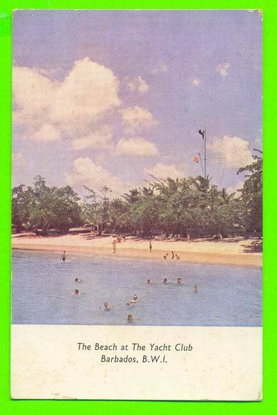 BARBADOS,B.W.I. - LE CLUB NAUTIQUE - SA PLAGE ANIMÉE - - Barbados