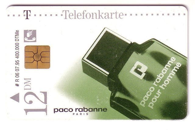 PACO RABANNE Perfume ( Germany R 06 07.95.) * Parfum - Parfumer - Profumo - Perfumes - Parfumes - See Scan For Condition - Parfum