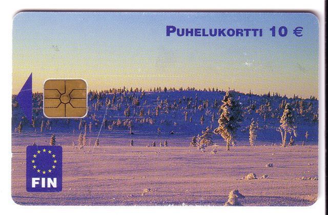 Finland - Lapland - Laponia – Polar Motive - Polaire  Finlande Card FIN Serie ( Rare, Not In Good Condition , See Scan ) - Finland