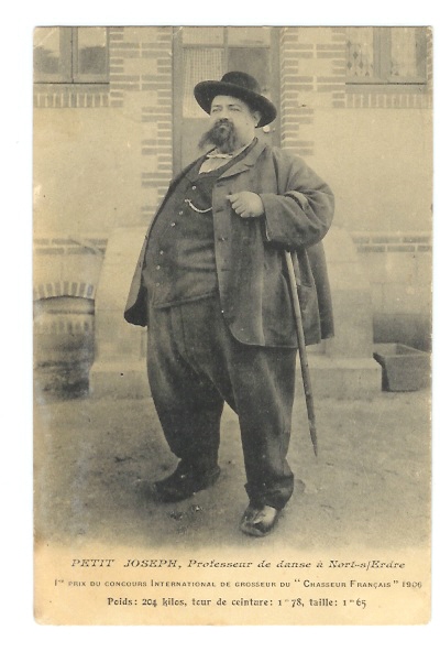 CPA - Petit Joseph, Professeur De Danse à Nord Sur Erdre. 1er Prix Du Concours De Grosseur 1906 - Nort Sur Erdre