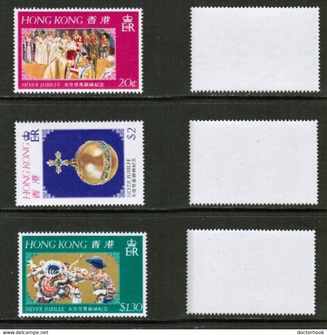 HONG KONG   Scott # 335-7** MINT NH (CONDITION AS PER SCAN) (WW-2-102) - Unused Stamps