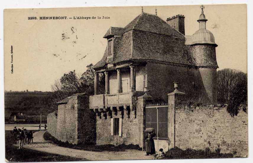 Réf 74  - HENNEBONT - L'abbaye De La Joie (1906 Ou 1908) - Hennebont