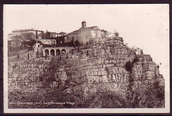 ALPES MARITIME - Gourdon - Le Pittoresque Village - Gourdon