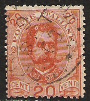 Italie - 1891 - Y&T 60 - Oblit. - Oblitérés