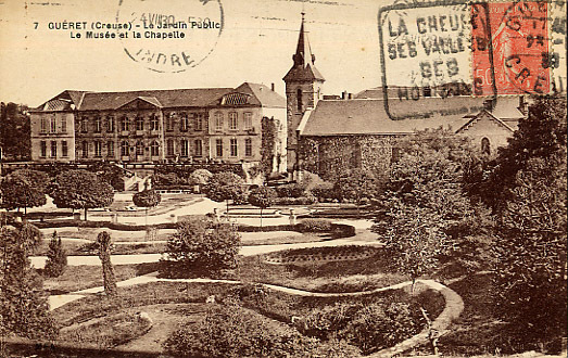 23 - CREUSE - GUERET -  JARDIN PUBLIC - MUSEE - CHAPELLE - Guéret