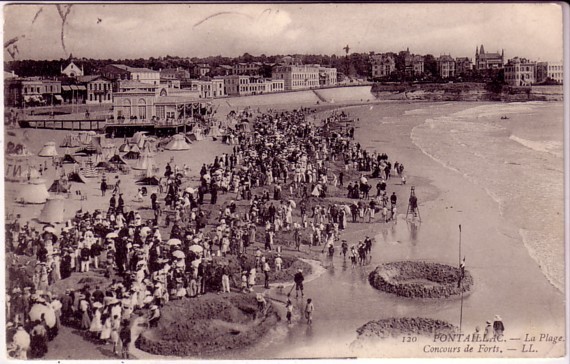 17 PONTAILLAC LL La Plage , Concours De Forts - Pont-l'Abbé-d'Arnoult