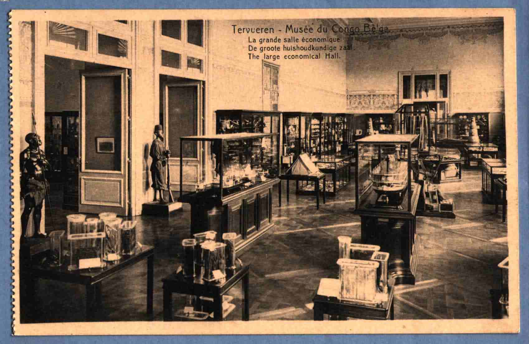 * Brussel - Bruxelles * (Tervueren) Musée Du Congo Belge, La Grande Salle économique, Museum Congo, Huishoudkundige Zaal - Musées