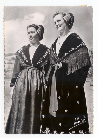 Bourg Saint Maurice: Tarines, Femmes En Costume, Groupe Folklorique " Les Frontières " (06-468) - Bourg Saint Maurice
