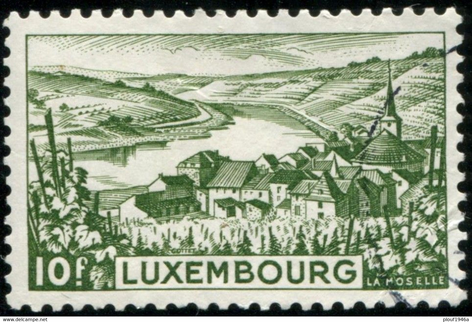 Pays : 286,04 (Luxembourg)  Yvert Et Tellier N° :   407 (o) - Usati