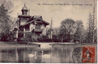 Le Parc Borely, Le Kiosque Et Le Lac - Parcs Et Jardins