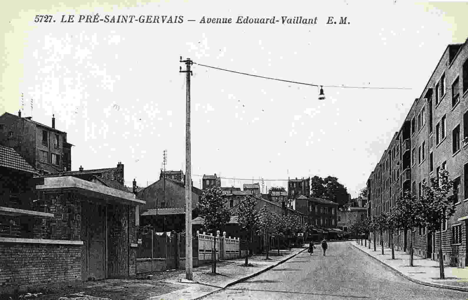 LE PRE-SAINT-GERVAIS - Avenue Edouard-Vaillant - Le Pre Saint Gervais