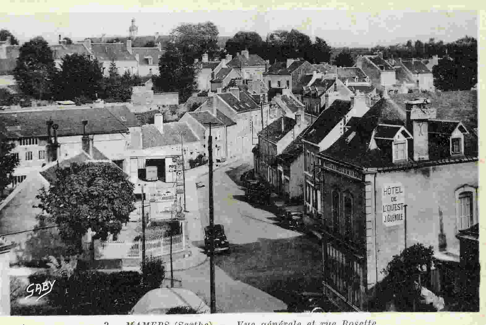 MAMERS - Vue Générale Et Rue Rosette - Mamers