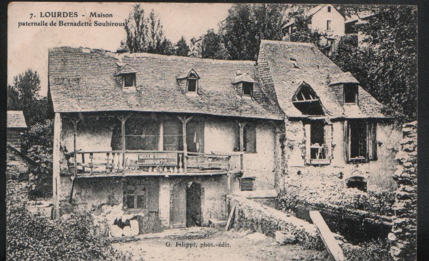 Moulin Du Pere De Bernadette Soubirous Lourdes   1908 (voir Mes Autres Ventes - Moulins à Eau