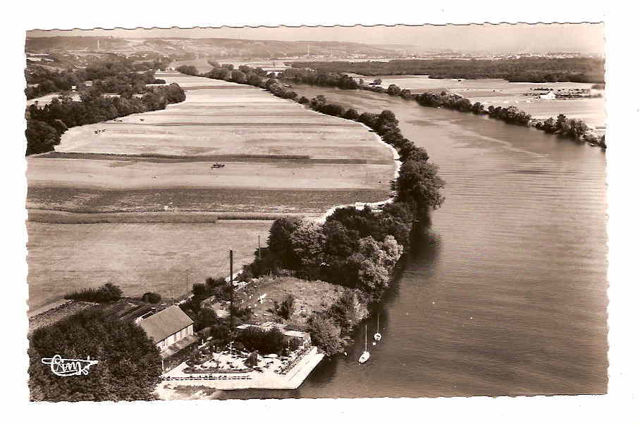 ROSNY-SUR-SEINE - La Seine - Vue Aérienne. - Rosny Sur Seine