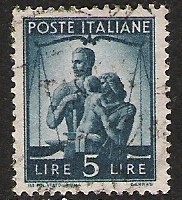 Italie - 1945 - Y&T 493 - Oblit. - Gebraucht
