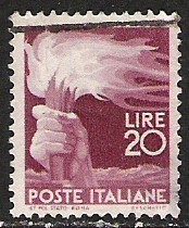 Italie - 1945 - Y&T 499 - Oblit. - Afgestempeld