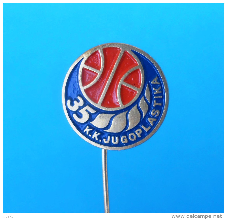 KK JUGOPLASTIKA Split Basketball Club ( Croatie Pin ) Badge Basket-ball Baloncesto Pallacanestro Anstecknadel Distintivo - Basketball