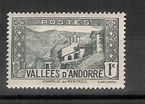 Andorre YT 24 * : Chapelle De Notre-Dame De Meritxell - Neufs