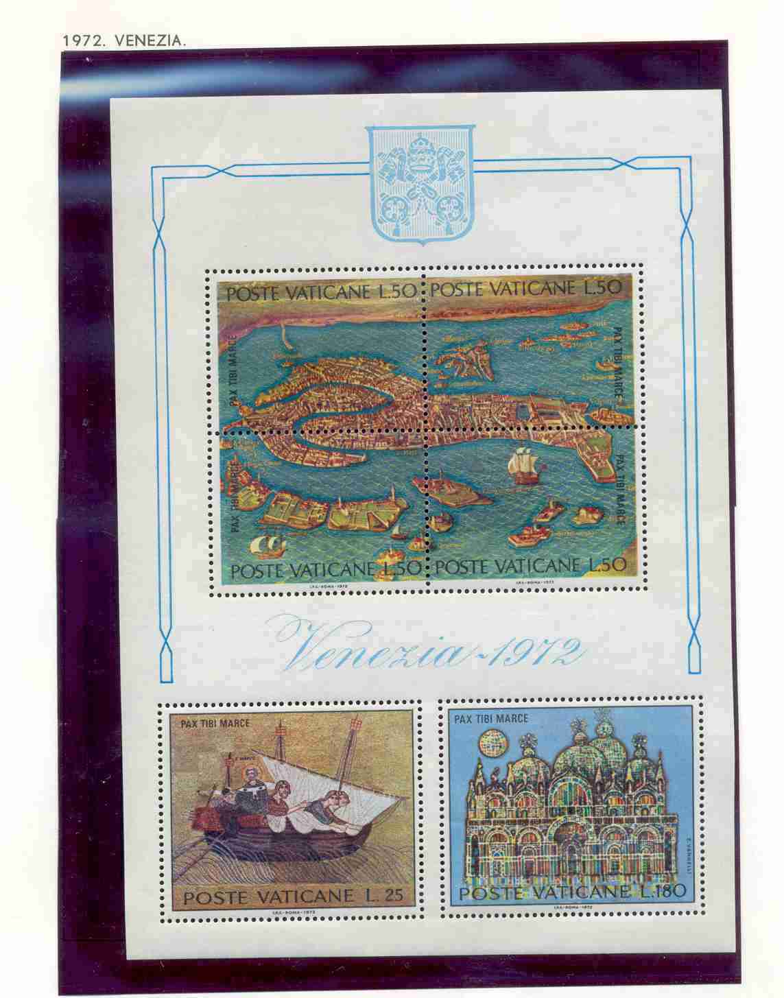 Vatican Vaticano Yvert Nr : Blok 3 **, 1972 (zie Scan) - Unused Stamps