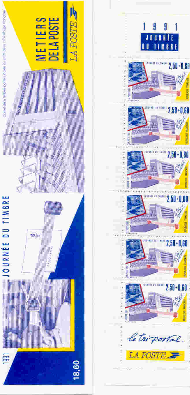 Stamp Day - Batch Of 3 Booklets - 1990 /1991 / 1992 - ** NP - N° YT: BC 2640A / BC 2689A / BC 2744A - - Dia Del Sello