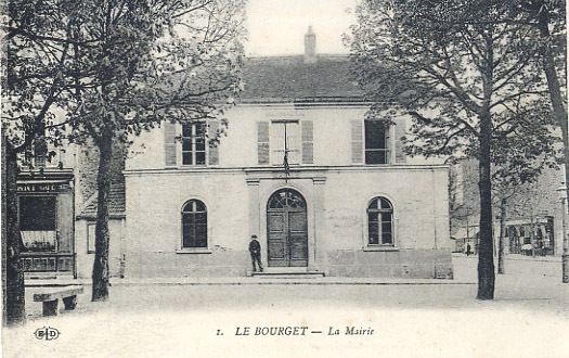 93 - SEINE ST DENIS - LE BOURGET - LA MAIRIE - BEAU PLAN ANIME - Le Bourget