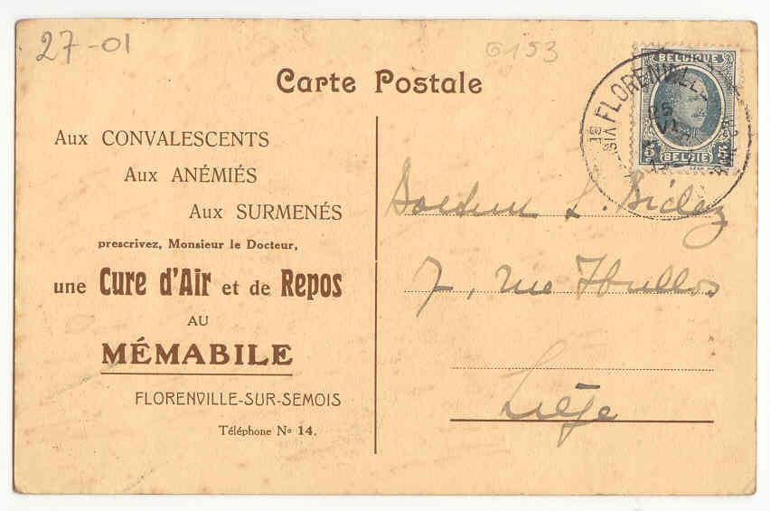 6153 - FLORENVILLE - Le Mémabile - Florenville