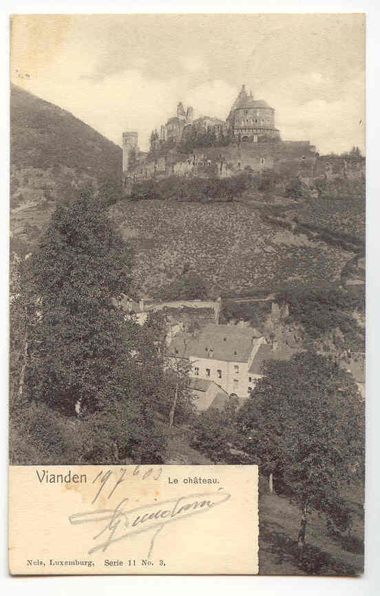 6294 - VIANDEN - Le Chateau - Nel Série 11 N°3 - Vianden