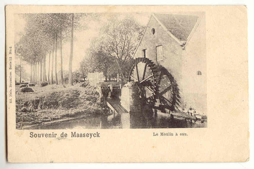 6162 - Souvenir De MAASEYCK - Le Moulin à Eau - Maaseik