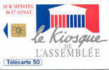 KIOSQUE ASSEMBLEE NATIONALE 50U SO3 10.93 ETAT COURANT - 1993