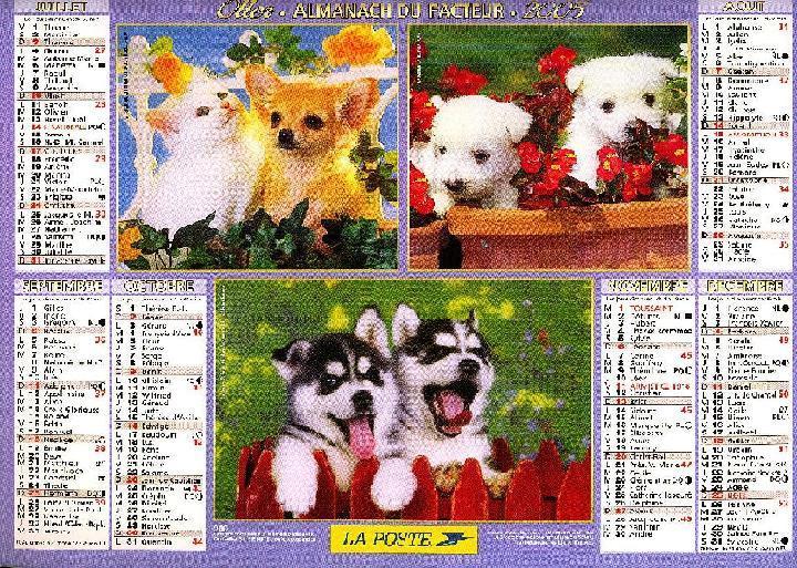 CALENDRIER 2005 ALMANACH - Grand Format : 2001-...