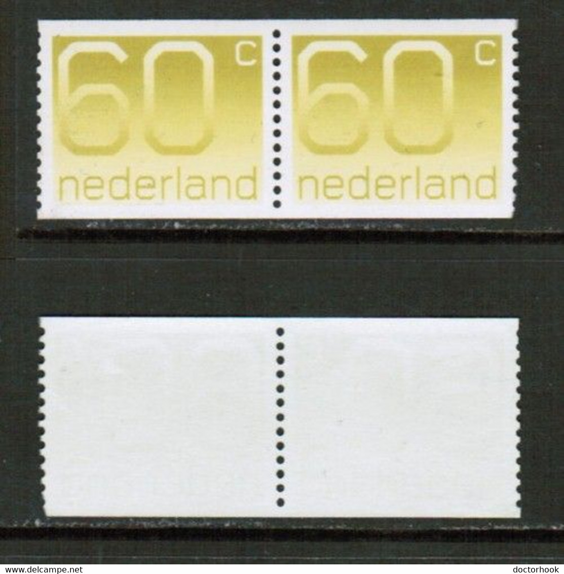 NETHERLANDS    Scott # 553**  MINT NH COIL PAIR (CONDITION AS PER SCAN) (WW-2-114) - Unused Stamps