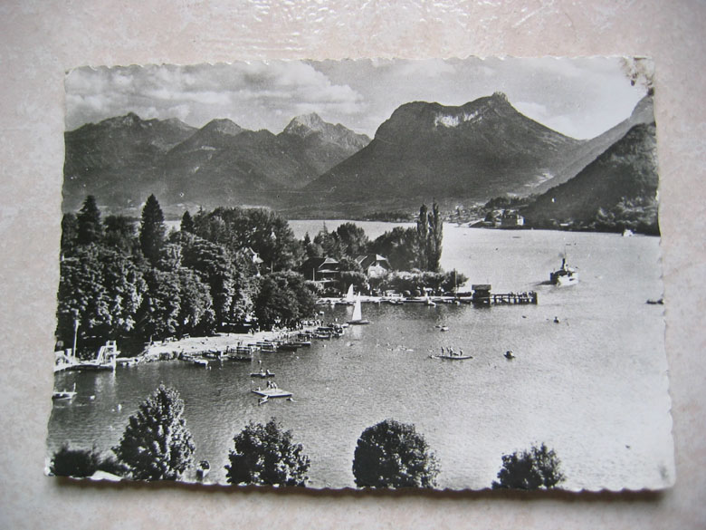 Talloires, Lac D'Annecy : Massif Des Bauges (animée) - Talloires