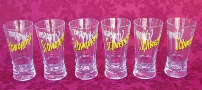 Verres "SCHWEPPES" - Glasses