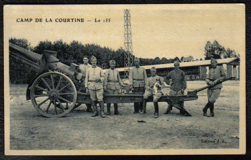 Camp De LA COURTINE - Le 155 - La Courtine