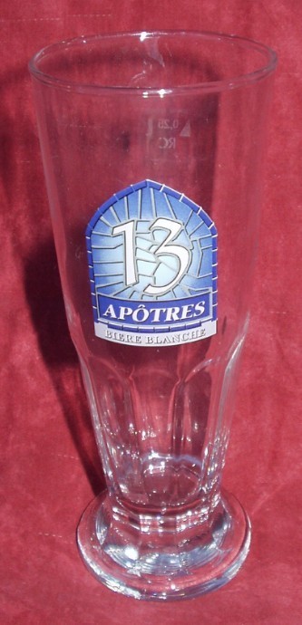 Verre à Bière "13 APOTRES" - Gläser