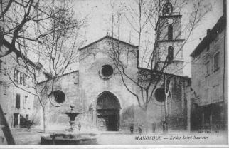 04 // MANOSQUE, Eglise Saint Sauveur, Edit Paul Drac - Manosque