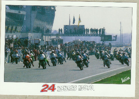 24 HEURES DU MANS : Le Départ Des Motos - Other & Unclassified