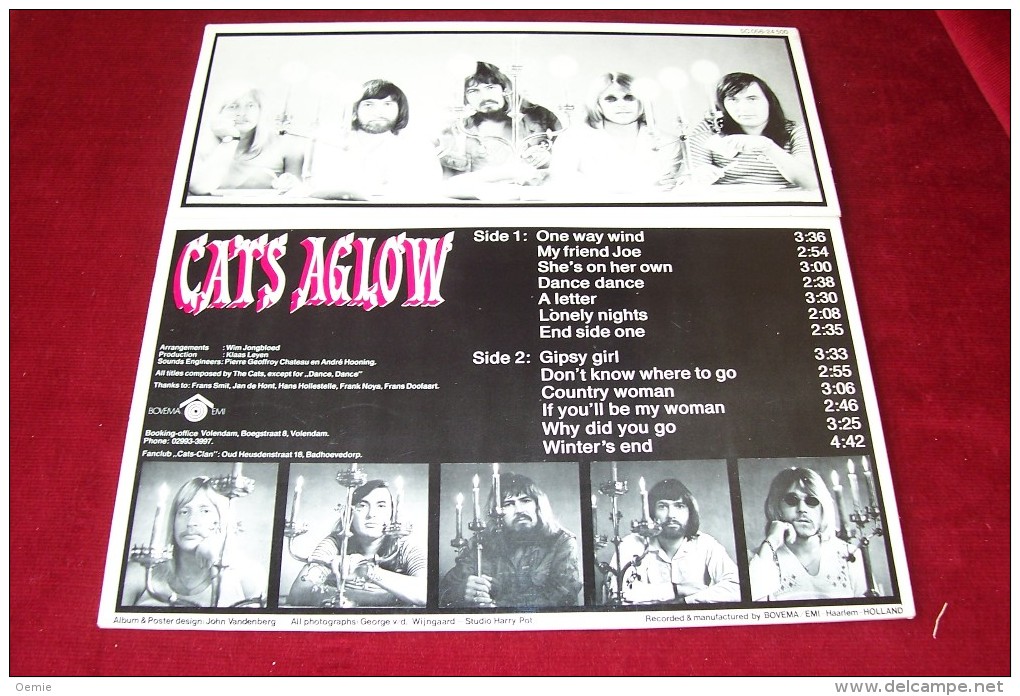 CATS AGLOW    °°°°  ONE WAY WIND - Other - English Music