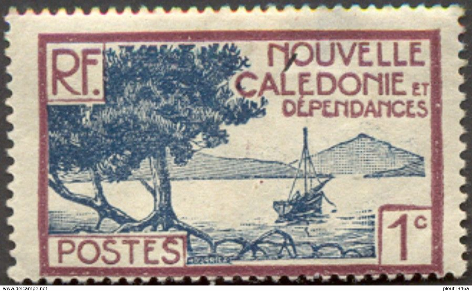 Pays : 355 (Nouvelle-Calédonie : Colonie Française)  Yvert Et Tellier N° :  139 (*) - Neufs