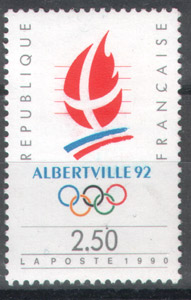 Timbre De France De 1990 Y&T No 2632 ** Luxe Fraicheur - Winter 1992: Albertville