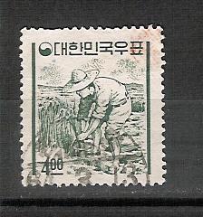 Corée Du Sud YT 281 Obl , Cultivateur - Korea, South