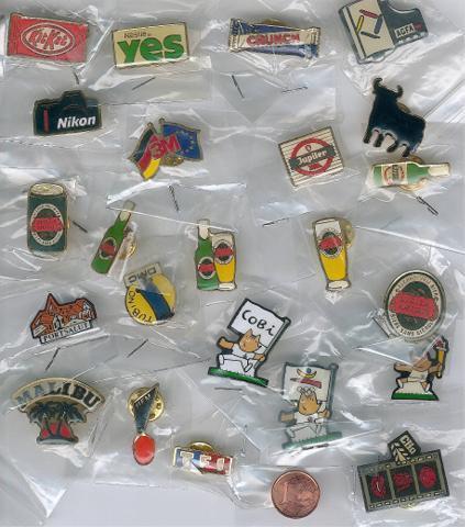23 DIFFERENT NEW PINs DIRECT FROM FOREIGN COUNTRY - SPAIN - Lots