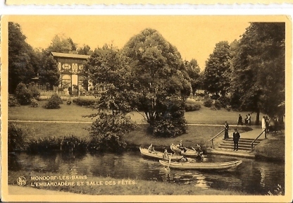 LUXEMBOURG MONDORF LES BAINS L'EMBARCADERE ET SALLE DES FETES - Mondorf-les-Bains