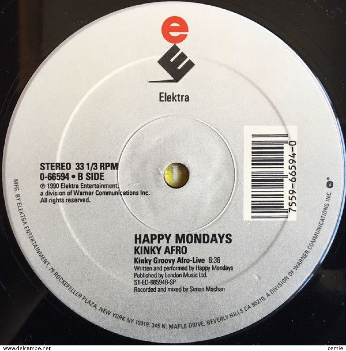HAPPY MONDAY    KINKY  GROOVY AFRO - 45 T - Maxi-Single
