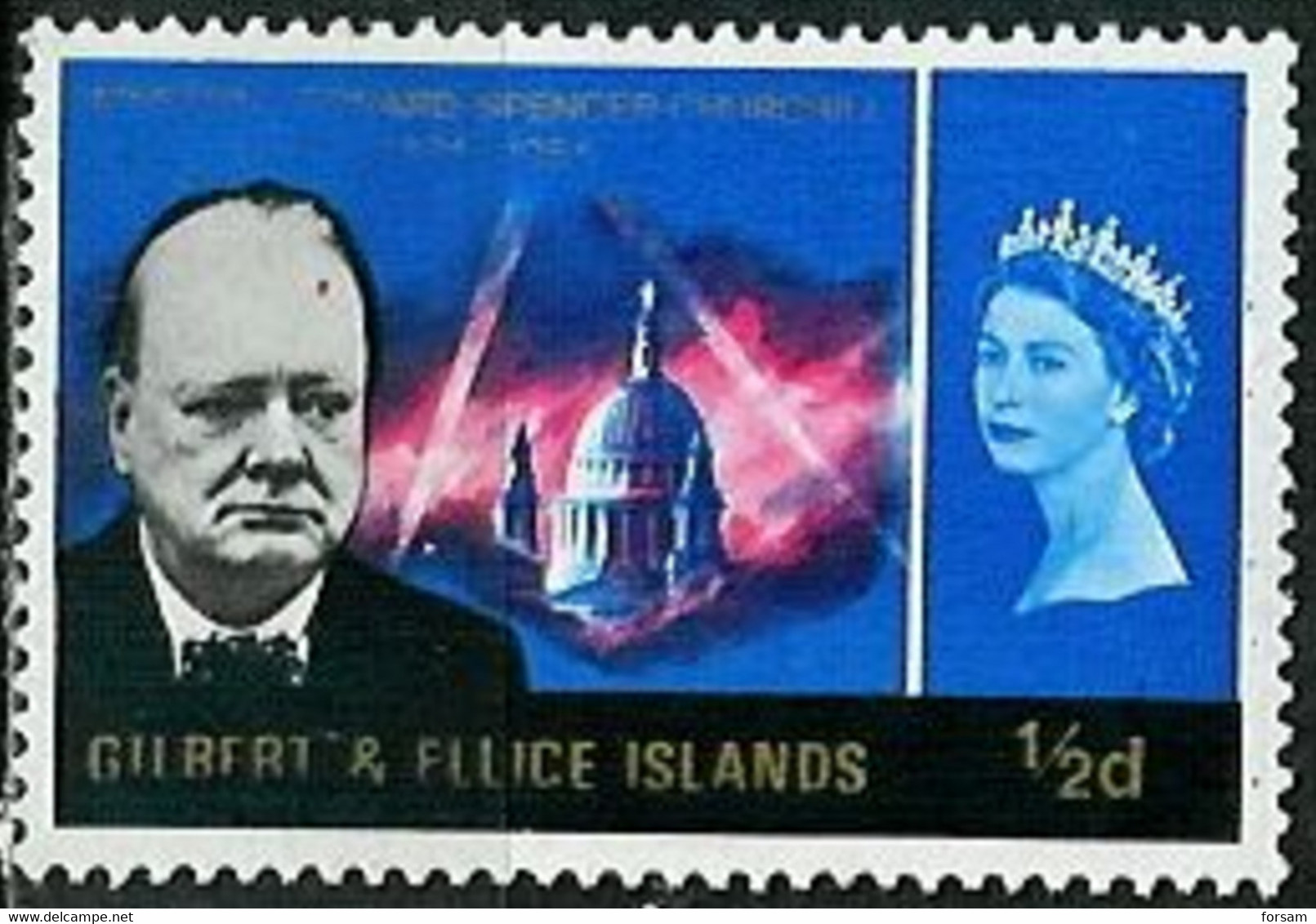 GILBERT & ELLICE ISLANDS..1966..Michel # 101...MLH. - Gilbert- Und Ellice-Inseln (...-1979)