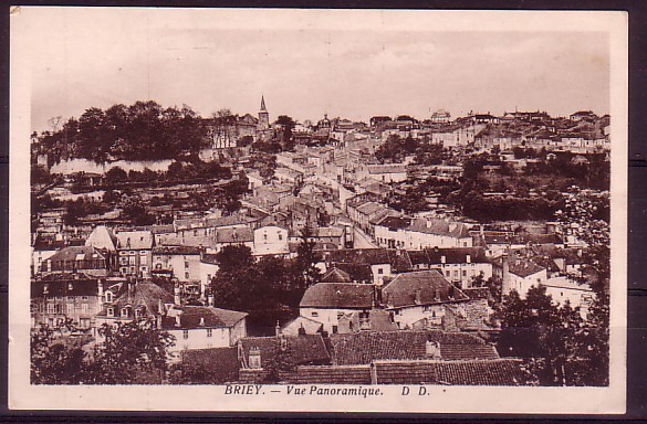 MEURTHE ET MOSELLE - Briey - Vue Panoramique - Briey